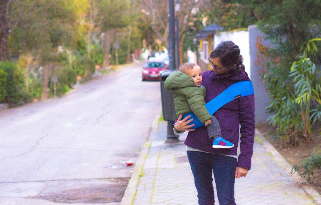 Portear cuando empiezan a caminar: suppori