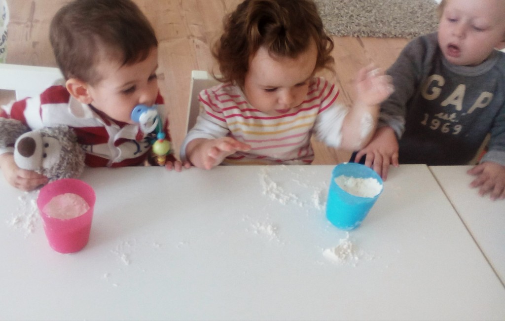 Experimentando: harina