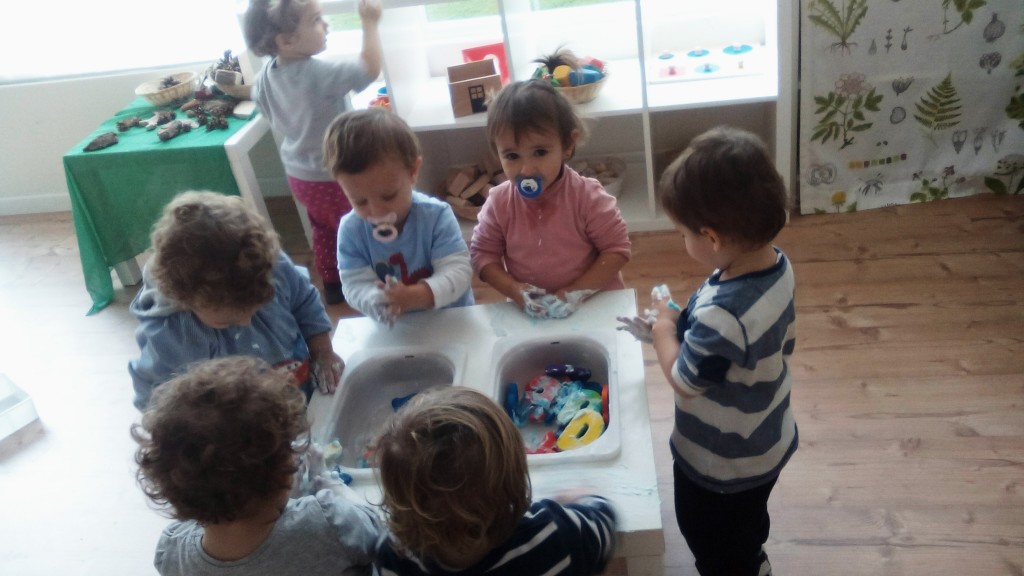 Mesa sensorial espuma