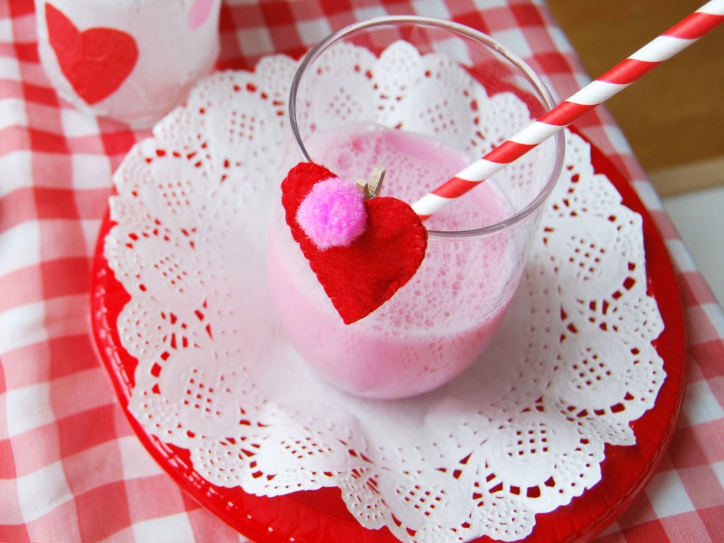 Batido san valentin